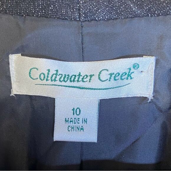 Coldwater Creek Embellished Blazer. Size 10 - Picture 11 of 13